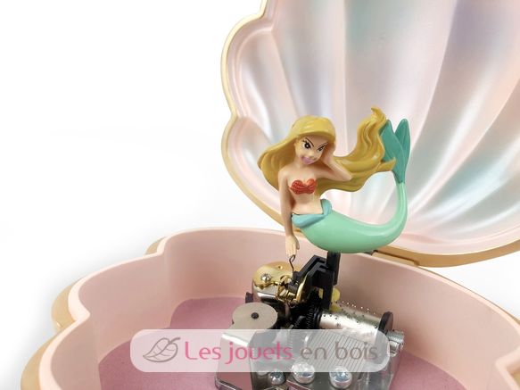 Musical jewelery box Mermaid in Shell TR-S61043 Trousselier 3