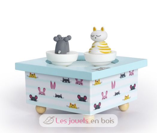 Cat & Mouse Music Box TR-S95011-4808 Trousselier 1