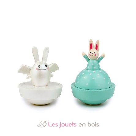 Angel Rabbit Music Box TR-S95015 Trousselier 3