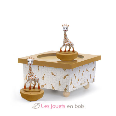 Sophie the Giraffe Music Box, caramel TR-S95162 Trousselier 2