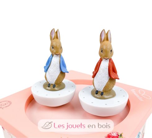 Music Box Peter Rabbit Strawberries TR-S95861 Trousselier 2