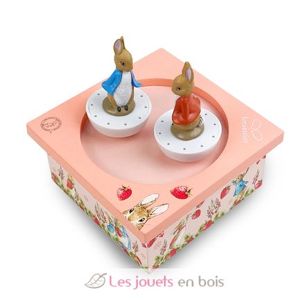 Music Box Peter Rabbit Strawberries TR-S95861 Trousselier 4