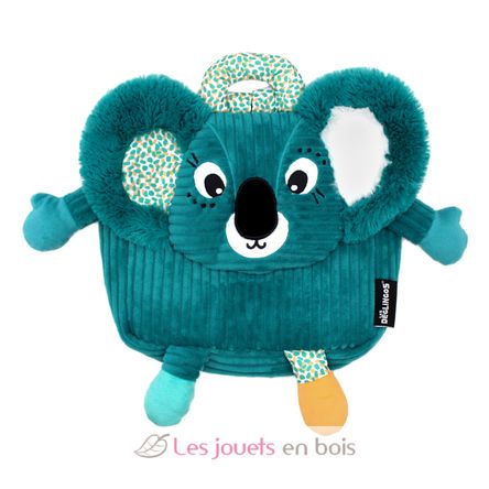 Berlingos the koala corduroy backpack DE35037 Les Déglingos 1