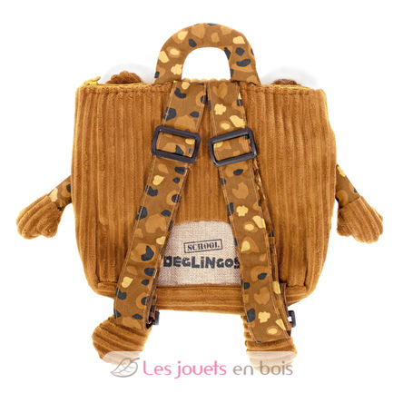 Speculos the tiger velvet backpack DE35030 Les Déglingos 2