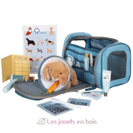 Veterinarian bag with rabbit LE12737 Small Foot company 2