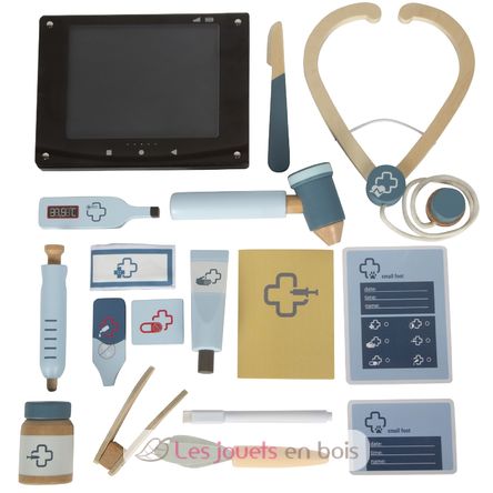 Veterinarian bag with rabbit LE12737 Small Foot company 3