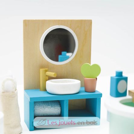 Bathroom set for dolls house TV-ME060 Le Toy Van 5