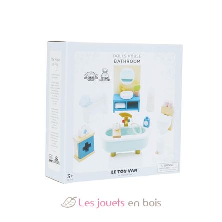 Bathroom set for dolls house TV-ME060 Le Toy Van 6