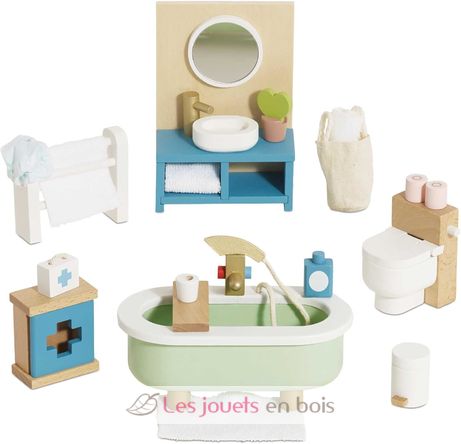 Bathroom set for dolls house TV-ME060 Le Toy Van 1