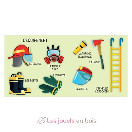 Book and Puzzle Firefighters SJ-304321 Sassi Junior 6
