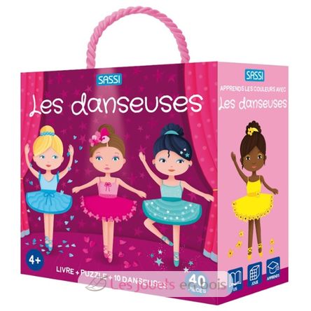 Book and Puzzle The dancers SJ-305526 Sassi Junior 1