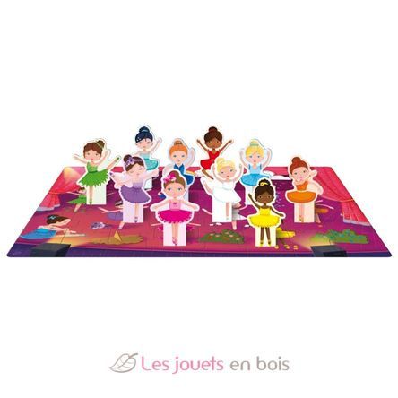 Book and Puzzle The dancers SJ-305526 Sassi Junior 2