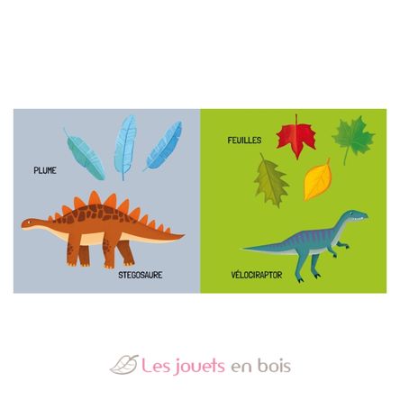 Book and Puzzle Dinosaurs SJ-307551 Sassi Junior 5