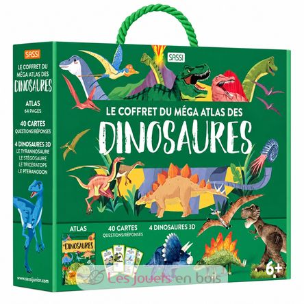 Mega Atlas Dinosaurs SJ-307568 Sassi Junior 1
