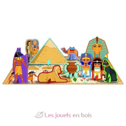 Book and Puzzle Egypt SJ-313736 Sassi Junior 2
