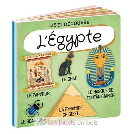 Book and Puzzle Egypt SJ-313736 Sassi Junior 3