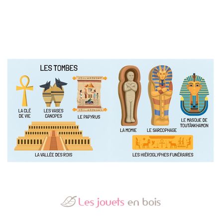 Book and Puzzle Egypt SJ-313736 Sassi Junior 5