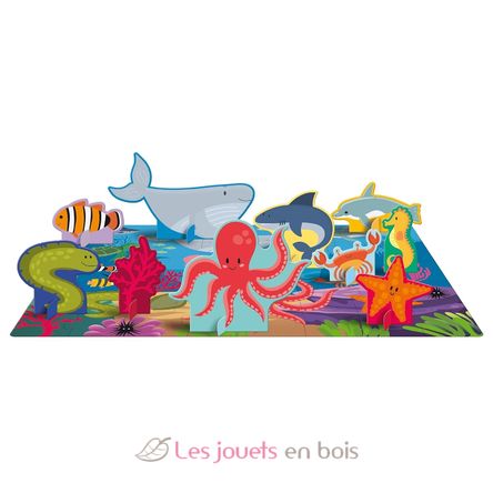 Book and Puzzle The sea SJ-313767 Sassi Junior 2