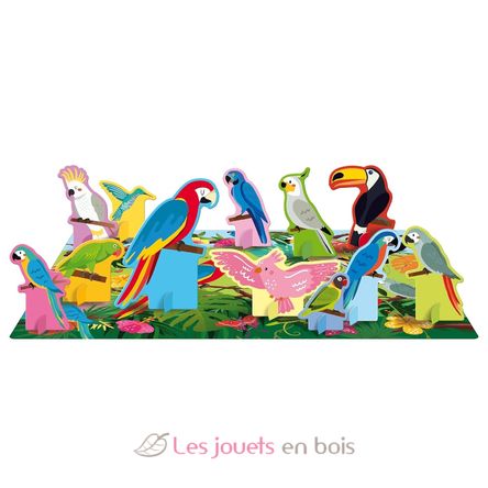 Book and Puzzle Birds SJ-329331 Sassi Junior 3