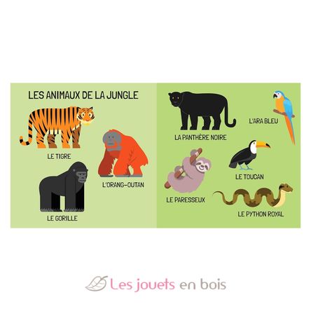 Book and Puzzle Animals SJ-355361 Sassi Junior 3