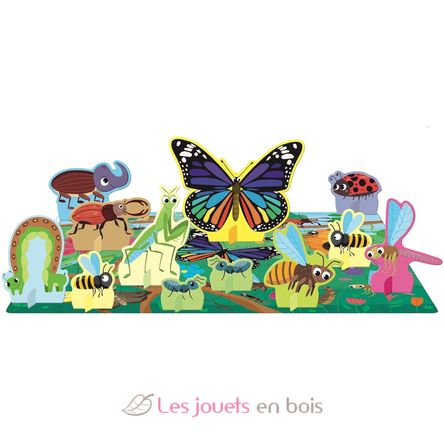 Book and Puzzle Little creatures SJ-380929 Sassi Junior 2