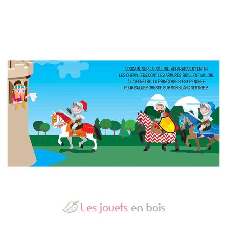 Book and Puzzle The Knights SJ-381193 Sassi Junior 4