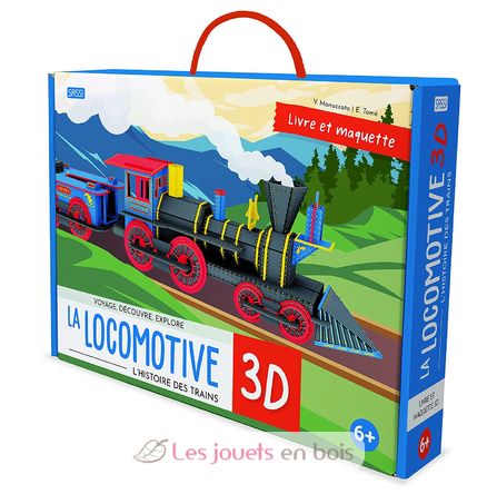 Build a locomotive 3D SJ-7636 Sassi Junior 1