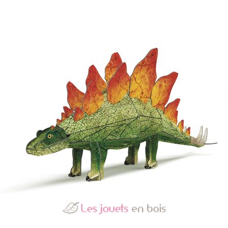 The era of the dinosaurs - 3D Stegosaurus SJ-9658 Sassi Junior 1