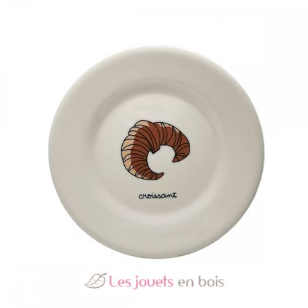 Children's plate with croissant 20cm PJ-SB962T Petit Jour 1