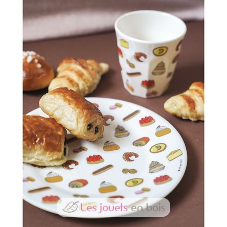 Children's plate with pastries 20cm PJ-SB969T Petit Jour 3