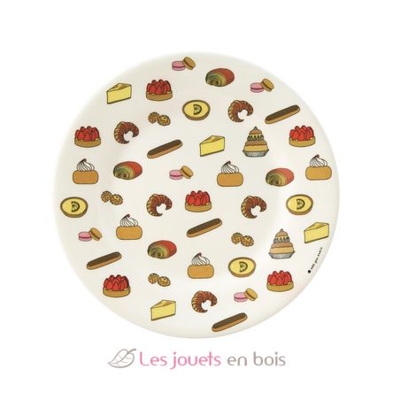Children's plate with pastries 20cm PJ-SB969T Petit Jour 1