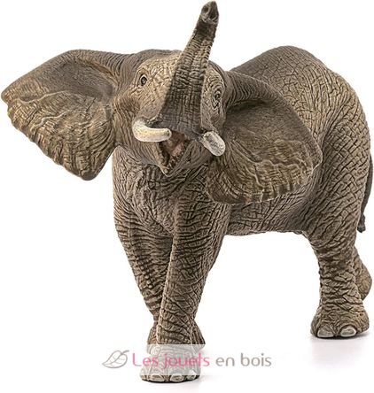 Male African Elephant Figurine SC-14762 Schleich 1