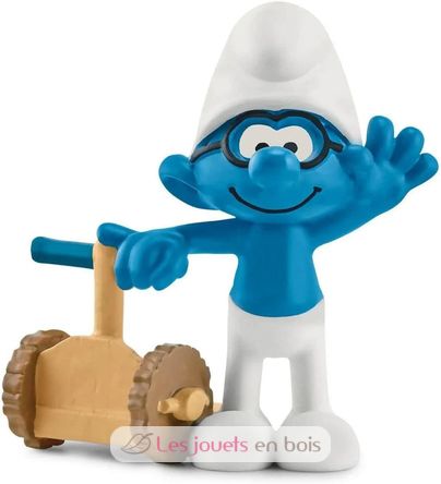 Smurf in a Hurry SC-20834 Schleich 1