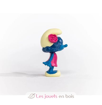 Smurfette figurine with a flower SC-20835 Schleich 5