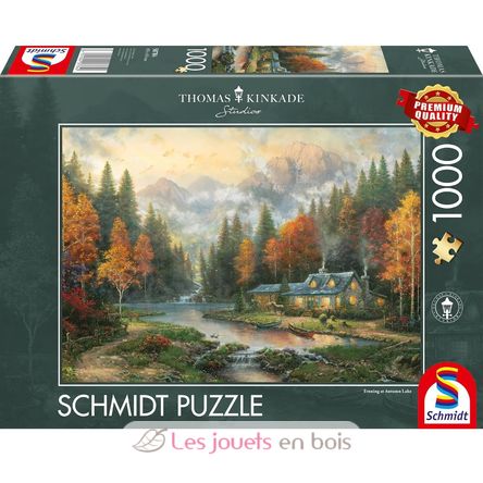 Puzzle Evening at Autumn Lake 1000 pcs S-58784 Schmidt Spiele 1