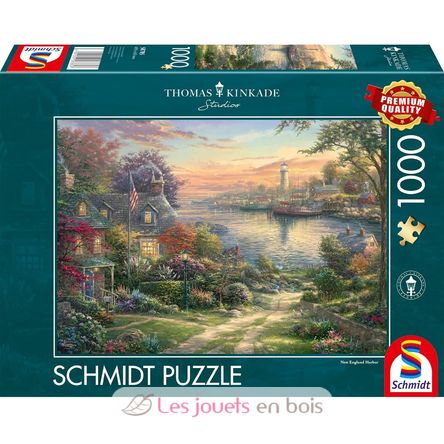 Puzzle New England Harbour 1000 pcs S-58785 Schmidt Spiele 1