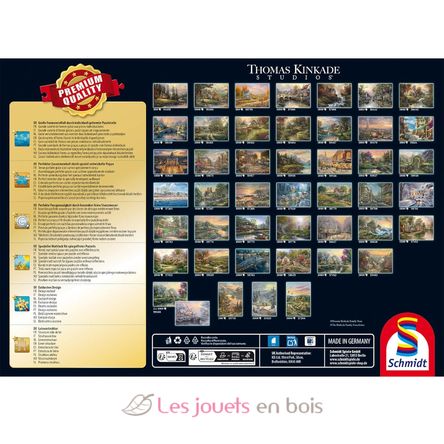 Puzzle Notre Dame 1000 pcs S-58796 Schmidt Spiele 5