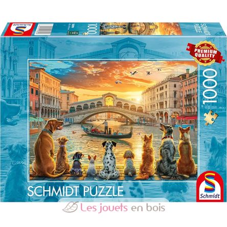 Puzzle At the pier 1000 pcs S-58890 Schmidt Spiele 1