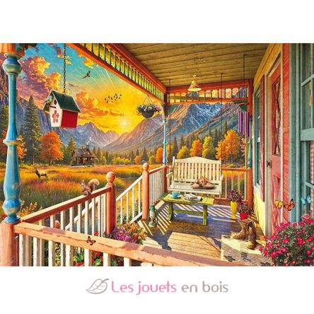 Puzzle Mountain Veranda 1000 pcs S-58893 Schmidt Spiele 2