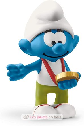 Smurf with medal SC-20822 Schleich 1