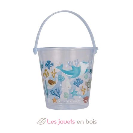Blue Ocean Dreams shell bucket LD2012399 Little Dutch 1