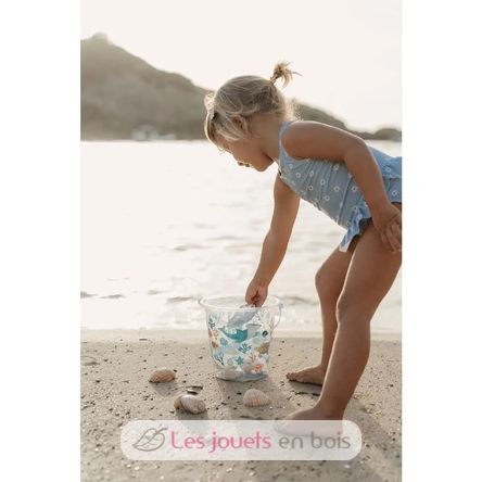 Blue Ocean Dreams shell bucket LD2012399 Little Dutch 6
