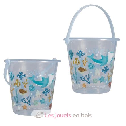 Blue Ocean Dreams shell bucket LD2012399 Little Dutch 3