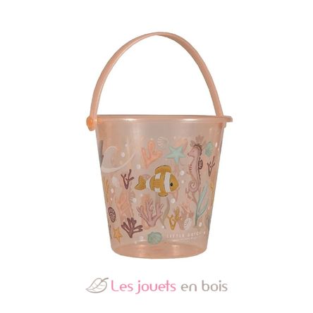 Pink Ocean Dreams shell bucket LD2012400 Little Dutch 2