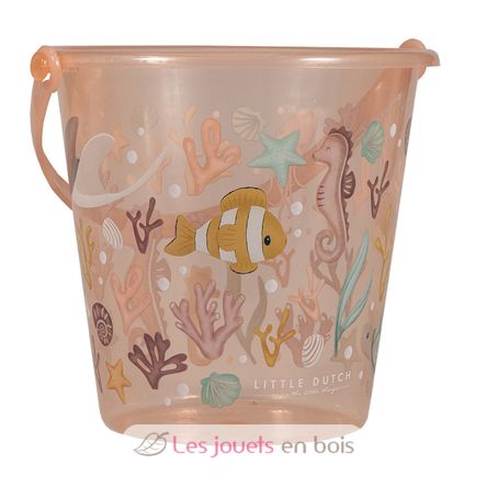 Pink Ocean Dreams shell bucket LD2012400 Little Dutch 1