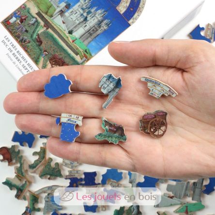 September of the Frères de Limbourg A1366-80 Puzzle Michele Wilson 2