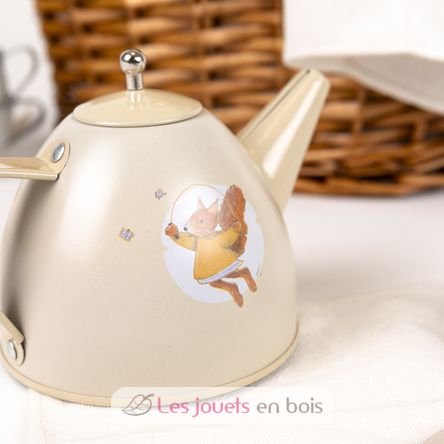 Tin tea set in a basket Friends EG540062 Egmont Toys 3