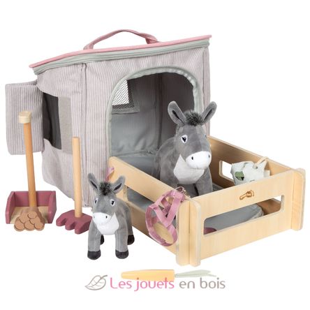 Donkey with stable and accessories LE12896 Small Foot company 1