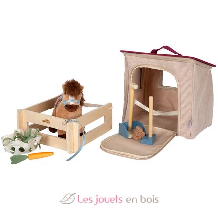 Horse with stall and accessories LE12731 Small Foot company 2