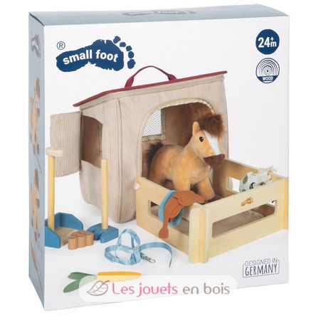 Horse with stall and accessories LE12731 Small Foot company 6